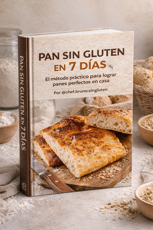 Panadería Sin Gluten en Casa: 200 Recetas Fáciles y Deliciosas + 4 🎁 Bonus Exclusivos