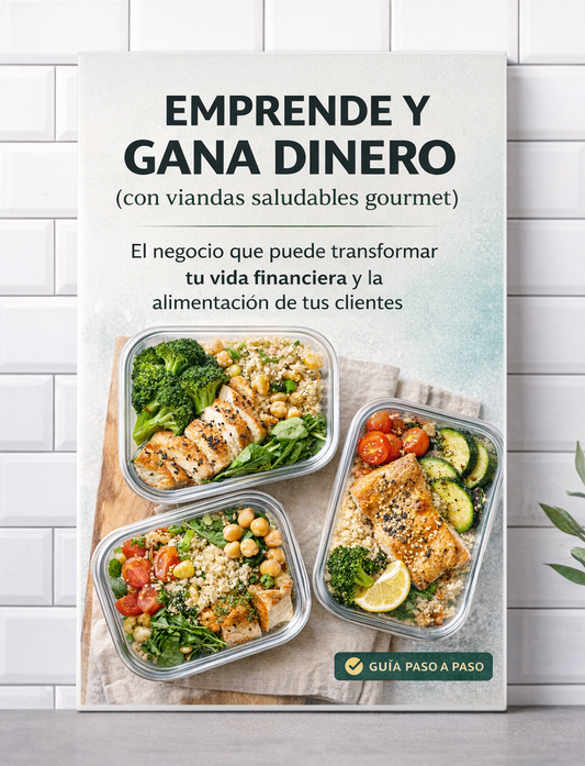 Emprende y Gana Dinero con Viandas Saludables Gourmet +  🎁3 Bonos Exclusivos